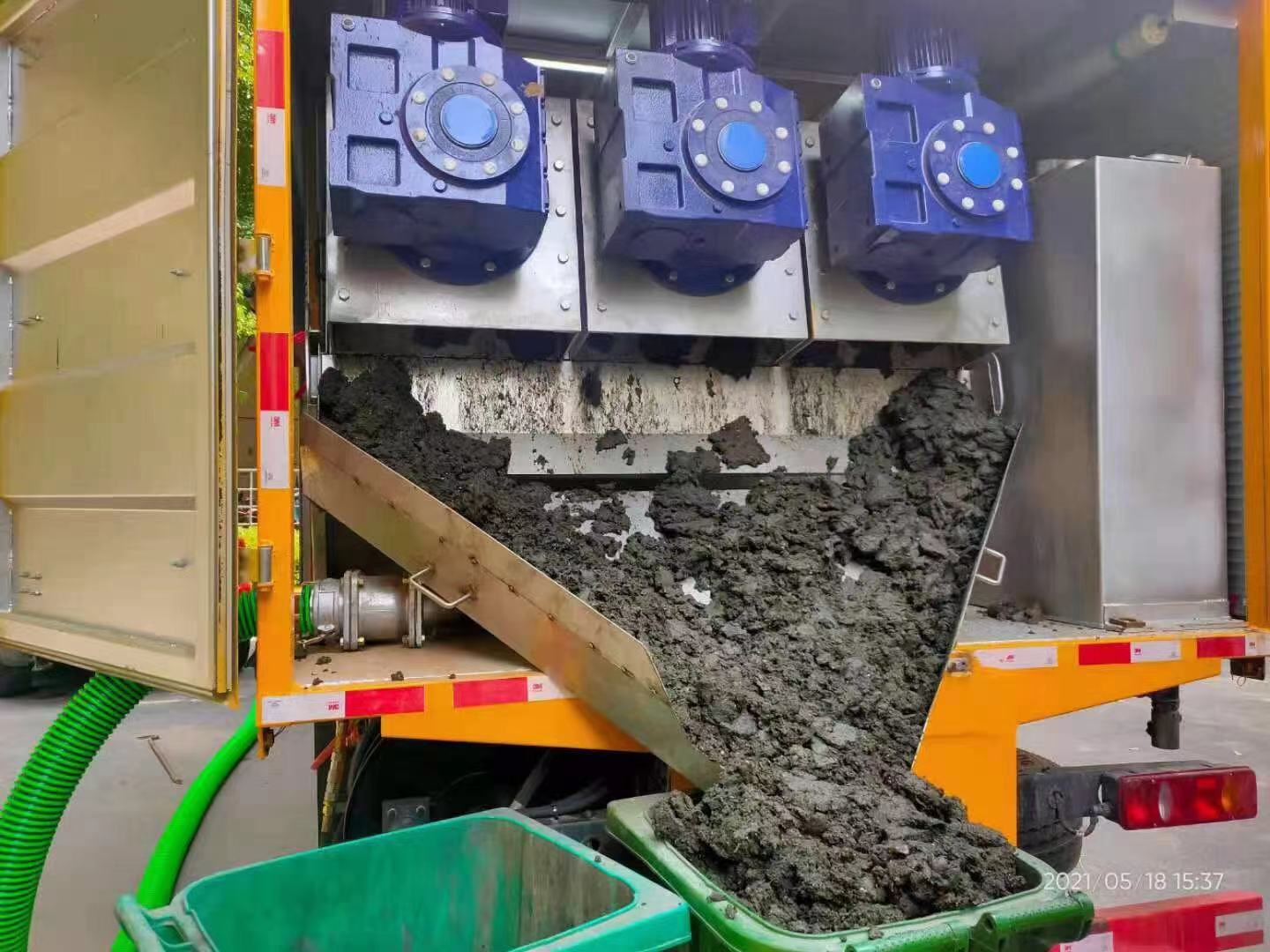 泸县化粪池清掏城市维护站-泥浆净化干湿分离处理